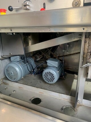 Flowpackmachine dubbel kops sealbeitel Tehama, VSS-33-03, grijs